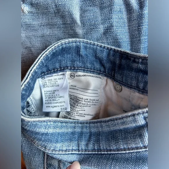 AG Adriano Goldschmied The Legging Ankle Super Skinny Jeans 31 R - Picture 3 of 7